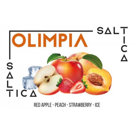 Saltica - Olimpia (Kırmızı Elma, Şeftali, Çilek, Buz Ferahlığı) (30ML)